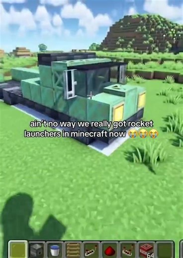 Minecraft Rocket Launcher