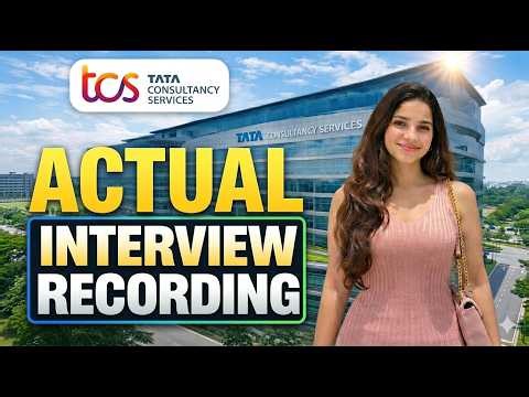 TCS NQT Actual Interview Recording | TCS NQT MOCK Interview | TCS NQT Interview