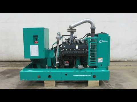 Cummins GGHF 70 kW natural gas generator, Ford 6.8L eng, 87 Hrs, Yr 2006 - CSDG # 4977