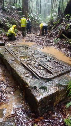 Storm Erosion Reveals Ancient Stone Path Beneath Jungle Soil