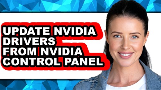 How to Update Nvidia Drivers from Nvidia Control Panel (Updated)