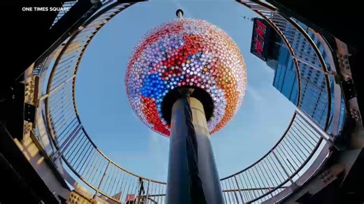 Times Square ball to drop 8 times to celebrate America's 250th birthday