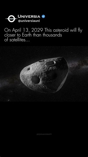 The Asteroid Everyone Will Be Watching in 2029 ☄️