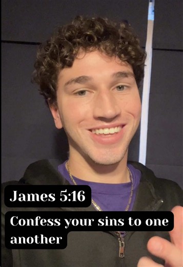 James 5:16 | CONFESS, PRAY, AND LIFT EACH OTHER UP IN JESUS’ NAME!! ✝️🔥❤️ SPEND A MINUTE WITH JESUS TODAY! James 5:16 reminds us of the power of confession, prayer, and the community God has given us. We weren’t created to walk through our struggles alone, hiding our pain, pretending we’re perfect, or carrying the weight of our sins in silence. Jesus Christ calls us to walk in the light, pursue righteousness, and support one another through prayer and love. When we confess our sins, we stop all