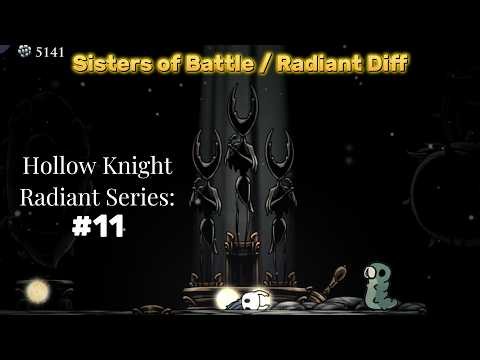 Hollow Knight - Sisters of Battle Radiant Difficulty Boss Fight (No Commentary)