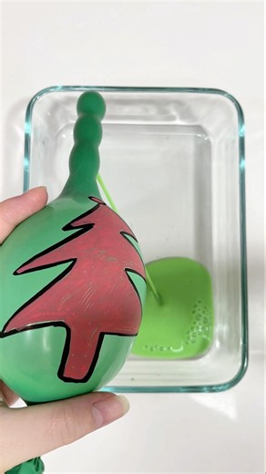 Satisfying Slime ASMR: Mixing Green & Yellow Liquid Slime 🟢🟡