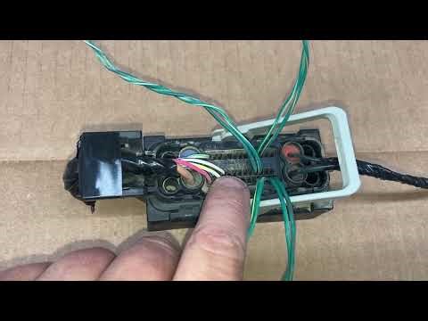 Red Bink - 2012 RAM ABS Module plug and wiring