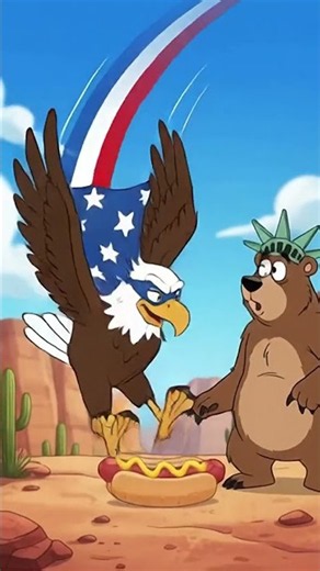 Happy 4th of July! The Ultimate Patriotic Cartoon
