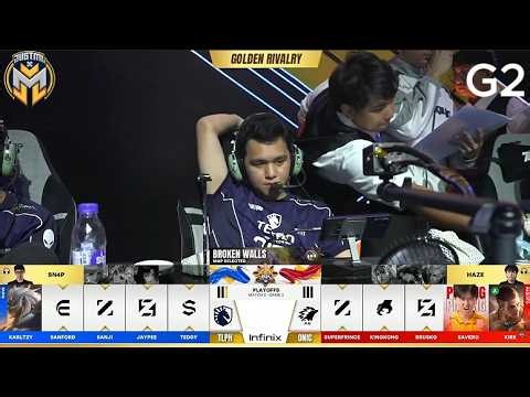 TLPH vs ONIC PH - GAME 2 | Playoffs Day 3 | MPL Philippines Season 17