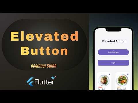 Flutter ElevatedButton Widget