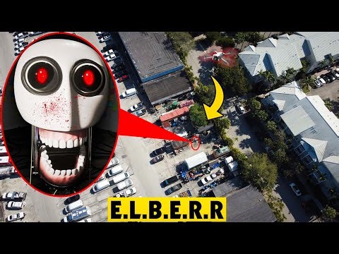 DRONE CATCHES E.L.B.E.R.R SELF AWARE ROBOT ESCAPE IN REAL LIFFE (HE ATE SOMEONE & HACKED MY DRONE)