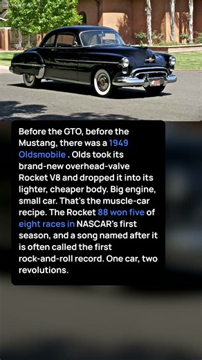 The Oldsmobile That Started the Muscle Car