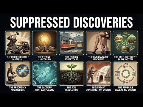 10 Suppressed Discoveries That THREATENED Entire Industries