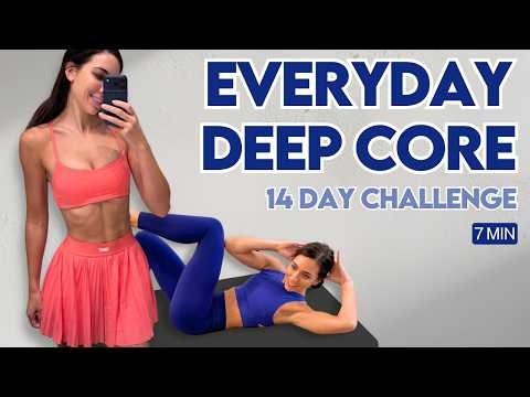 7 Min Daily Abs Workout with Lilly Sabri I Do this Routine Every Day