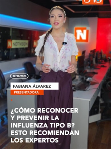 #NotivisiónLPZ | La influenza tipo B es una infección respiratoria que puede provocar fiebre, tos, dolores musculares y fatiga. Para prevenirla, se recomienda la vacunación, el lavado frecuente de manos y la ventilación de ambientes. Además, es importante evitar la automedicación y acudir al médico si los síntomas son intensos. ▶️ Más información en www.reduno.com.bo #RedUno #RedUnoDigital #Notivisión #LaPaz #InfluenzaTipoB #Salud #Vacunación #Prevención