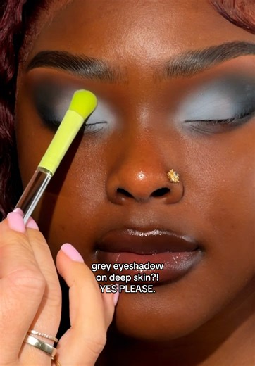 Smokey Eye Tutorial for Deep Skin