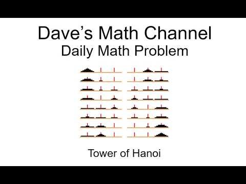 Daily Math Problem, 04-13-26: Tower of Hanoi