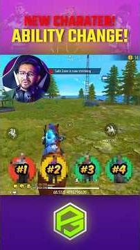 New Secret Character Skill Ability Changes in Garena Freefire OB53 Update🔥l #shorts #freefire