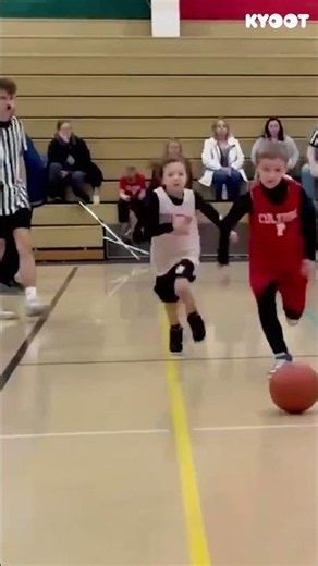 When your defense is flipping good! 🏀 #basketball #cartwheel #funny #sports #shorts