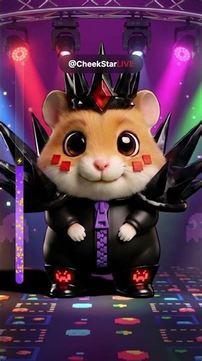 Dancing hamster takes over Arcade Hall 👾 #shorts