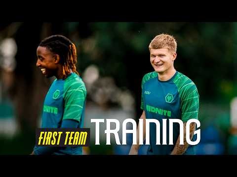 Jordan James in training | Wolves prepare for Birmingham
