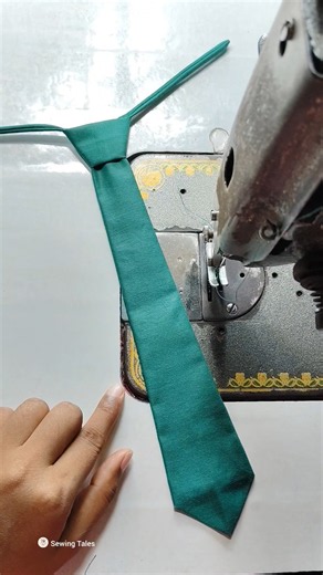 very easy tie sewing tutorial for beginners @Sewingtales #diy #sew #tailoring #viral #hacks #tie