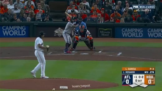 Braves vs Astros game 6 of the 2021 World Series. Pure cinema.🍿