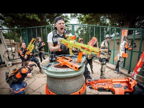 SEAL X Nerf War : SEAL X vs. Mercenaries | The Most Dangerous Nerf Guns Battle