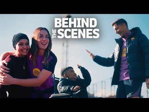 THE MAKING OF THE FC BARCELONA CHRISTMAS VIDEO 🔵🔴