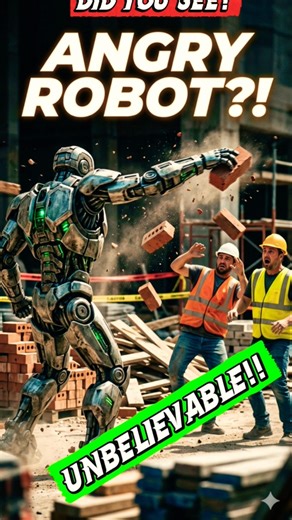 ANGRY ROBOT Goes Out of Control 😱 Is This Real? #Robot #AI #FutureTech #techshorts