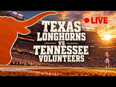 LIVE Texas Longhorns VS Tennessee Volunteers 🏈 | SEC Game Day