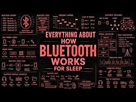 Literally Everything About How Bluetooth Works Explained Slowly (For Sleep)