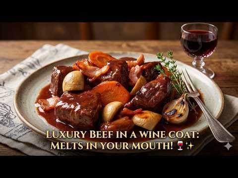 Forget Steaks! This French Red Wine Beef Stew Is Pure Luxury