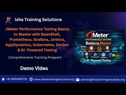 JMeter Performance Testing Basics to Master Demo on 7th Jan.Contact us on +91-9052903733 to enroll