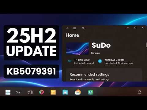 Windows 11 25H2 Gets Major Upgrade – March Update Breakdown