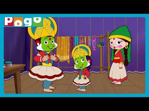 Onam Ke Rang Mein Range Dholakpur🌼🎉| Onam Special | Chhota Bheem👊| Cartoon for Kids🧒🏻| @PogoChannel