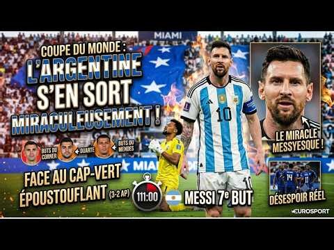 Le Cap-Vert a bien failli éliminer l'Argentine de Messi ! (3-2 a.p.) Coupe du Monde 2026