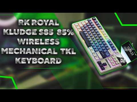 Royal Kludge S85 - Royal Kludge S85 review - Royal Kludge S85 With Knob And Screen - Sound Test
