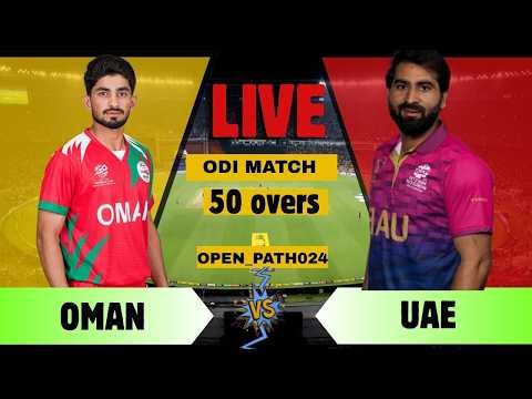 oma-vs-uae-102nd-match-mens-cwc-league-2-2023-27-match-updates, UAE vs OMAN LIVE SCORE, 2 MAY 2026