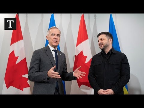 Zelensky Meets PM Carney in Canada Before Trump Talks
