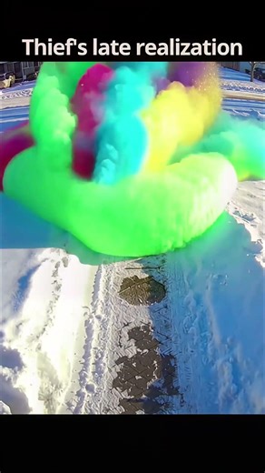 Foam Explosion Caught Him Red Handed 🤯 #prank