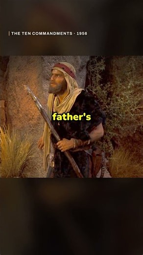 That's not God. That's Charlton HESTON | The Ten Commandments #moviefacts #filmhistory #history