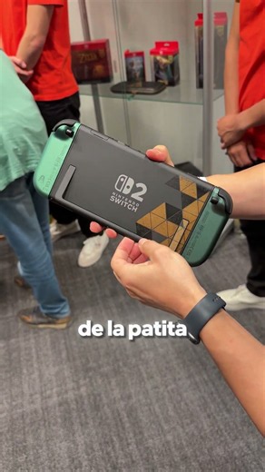 ¡Así es la Nintendo Switch 2 edición ZELDA 40 ANIVERSARIO! 😍