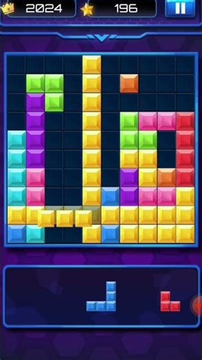 Insane Block Puzzle Speed Run 🔥 Can You Beat This?! #shortsvideo #shorts #short