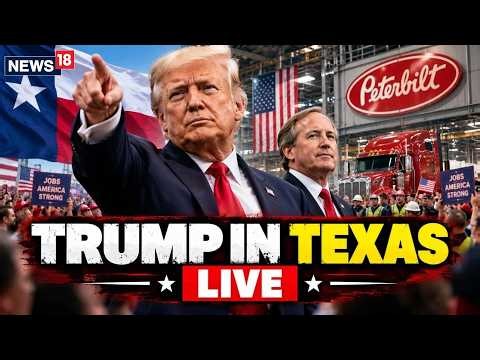 U.S. Midterm 2026 LIVE: Trump Storms Texas | Denton Factory Visit and Paxton Appearance | N18G