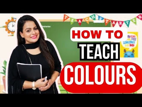Demo teaching for Pre Primary & Primary Teacher | Colours | Happy Teaching 