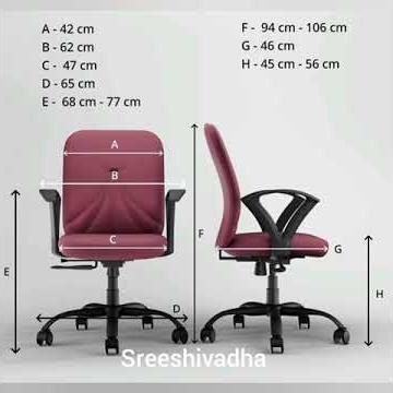 Vero Nova Ergonomic Fabric Office Chair | #WHF Office Chair