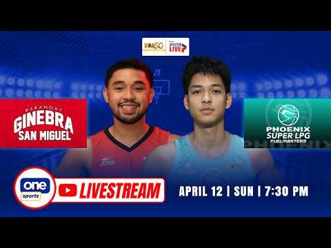 LIVE: BRGY. GINEBRA vs PHOENIX | PBA SEASON 50 COMMISSIONER’S CUP | APRIL 12, 2026