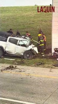 DMFd fatal wreck 235 off ramp 5/12/26 @ 7:20am #interview #desmoines #marklaquin #wreck #firemedic