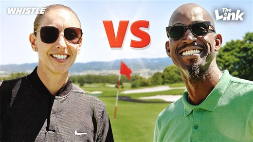 Kevin Garnett was not ready for Diana Taurasi's golf challenge